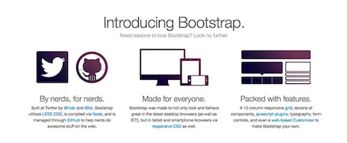 introducing twitter bootstrap project