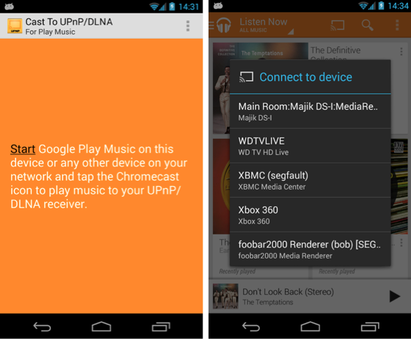 UPnP for Android smartphones