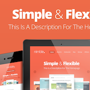 simple and flexible wordpress themes