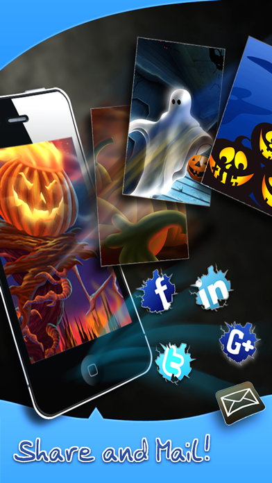HD Halloween Wallpapers Pro for iPhone 5/iPad | Enfew