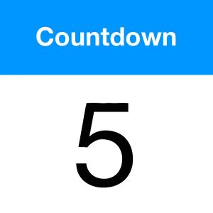 Countdown app for iPhone / iPad